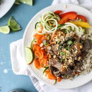 Thai Beef Bowls