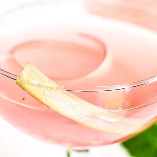 Rhubarb Martini
