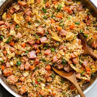 Better than Takeout Ham Fried Rice