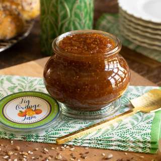 Ridiculously Easy Orange Fig Jam (from dried figs)
