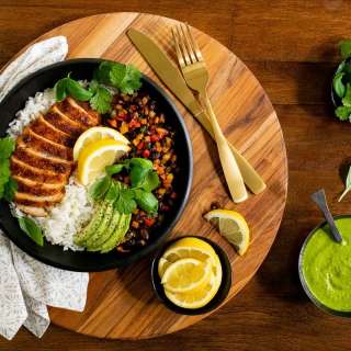 Peruvian Chicken Rice Bowls