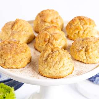 Ridiculously Easy Snickerdoodle Scones