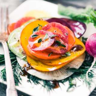Shaved Vegetable Salad