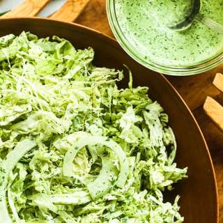 Green Goddess Coleslaw