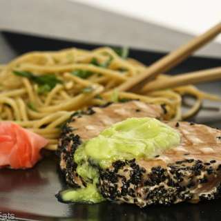Seared Ahi Tuna With Wasabi Butter