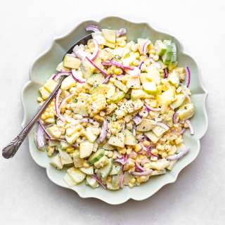 Corn and Cucumber Salad