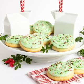 Copycat Crumbl Christmas Sugar Cookies