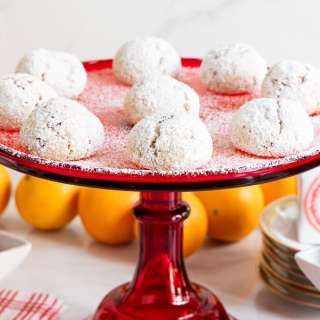Ridiculously Easy Orange Cranberry Amaretti Cookies