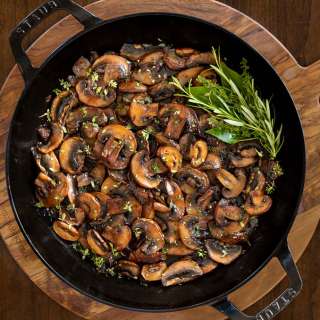 Fresh Herb Caramelized Mushrooms