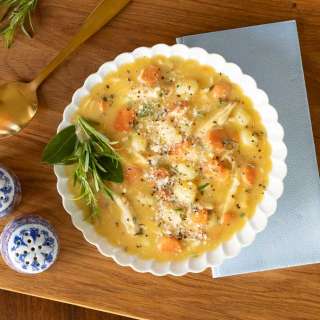 Feel-Better Chicken Gnocchi Soup