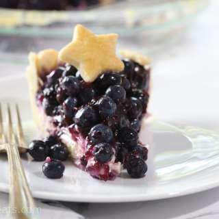 Blueberry Cream Cheese Pie`