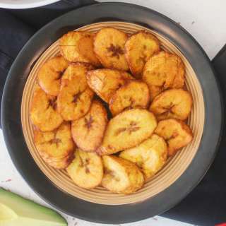 Tajadas (Fried Sweet Plantain Slices)
