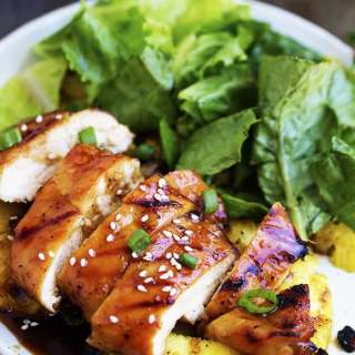 Grilled Pineapple Teriyaki Chicken