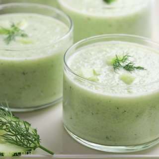 Cold Cucumber Soup