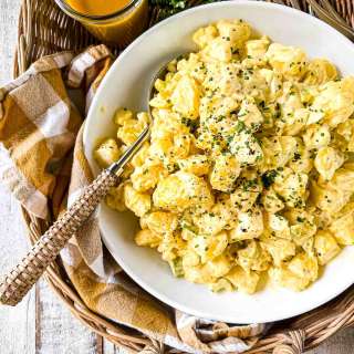 Carolina Gold Barbecue Potato Salad