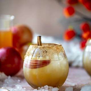 Smoky Apple Cider Mezcal Margarita