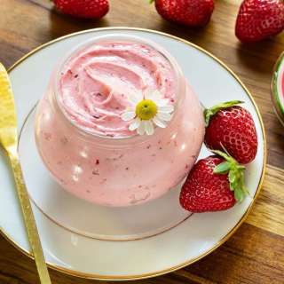 Ridiculously Easy Fresh Strawberry Butter