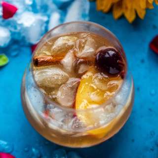 Cinnamon Cider Whiskey Sour