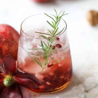 Pomegranate Prosecco Smash