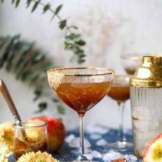 Autumn Apple Bourbon Fizz