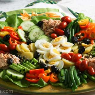 Nicoise Salad with Vinaigrette Dressing