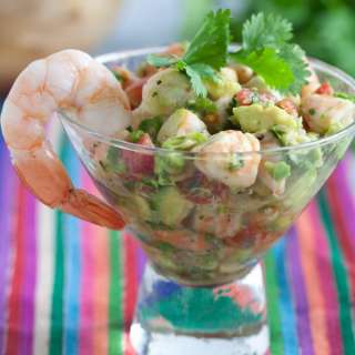 Mexican Shrimp Cocktail (Ceviche)