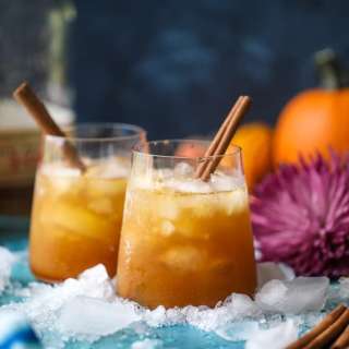 Pumpkin Pie Smash Cocktail