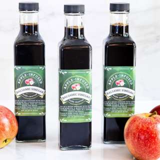 Ridiculously Easy Apple-Infused Balsamic Vinegar
