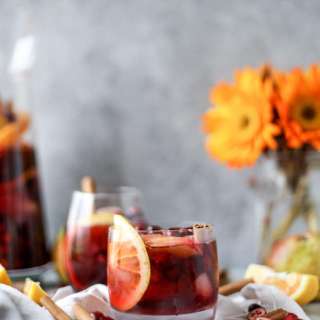 Cranberry Chai Sangria