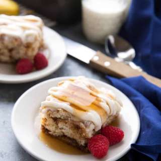 Cinnamon Roll Biscuit Bake