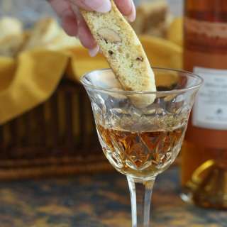 Almond Biscotti or "cantucci".