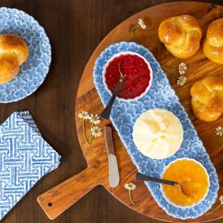 No-Knead Challah Rolls