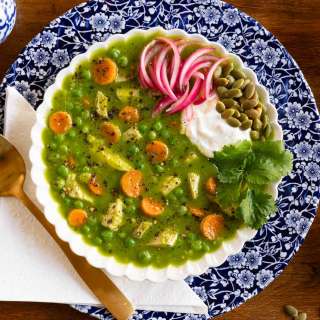 Peruvian Chicken and Rice Soup
