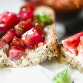 Tomato Sandwich Bruschetta
