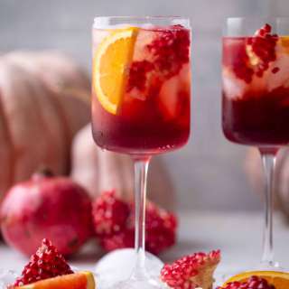 Pomegranate Aperol Spritz