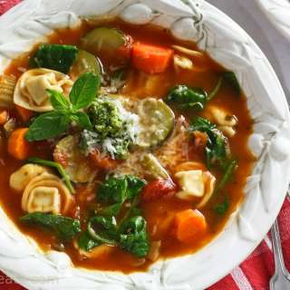 Winter Tortellini Vegetable Soup