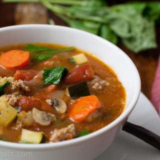 Mediterranean Soup With Sausage