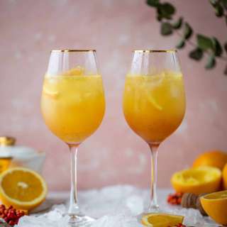 Spiced Orange Spritzer