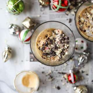 Peppermint Affogato