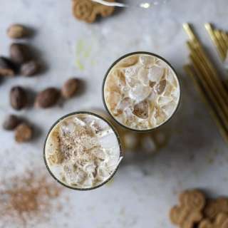 Iced Eggnog Lattes