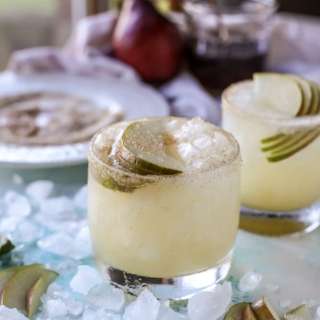 Honey Vanilla Pear Margaritas
