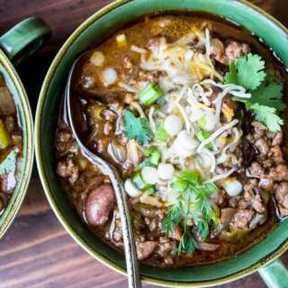 Slow Cooker Hatch Pepper Chili