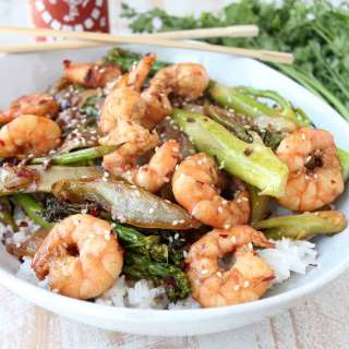 General Tso’s Broccoli & Shrimp Recipe