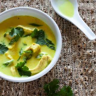 Tom Ka Gai {Thai Coconut Soup}