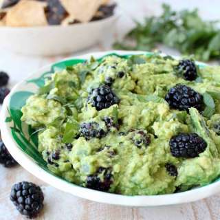 Blackberry Jalapeno Guacamole