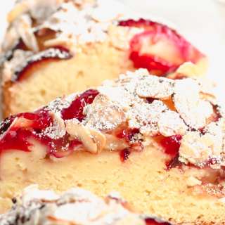 Ricotta Plum Cake