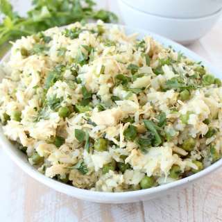Green Curry Chicken Fried Rice