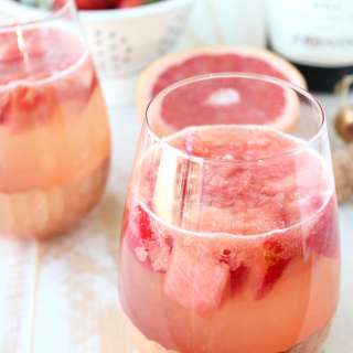 Sparkling Grapefruit Watermelon Sangria