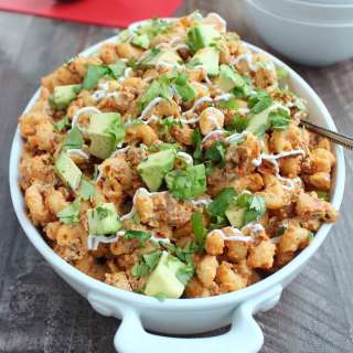 Slow Cooker Taco Mac and Cheese