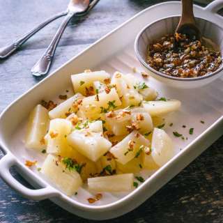 Yuca con Mojo